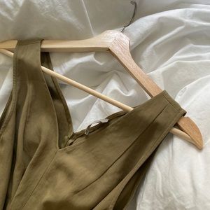 Everlane Olive Green Jumpsuit/Romper